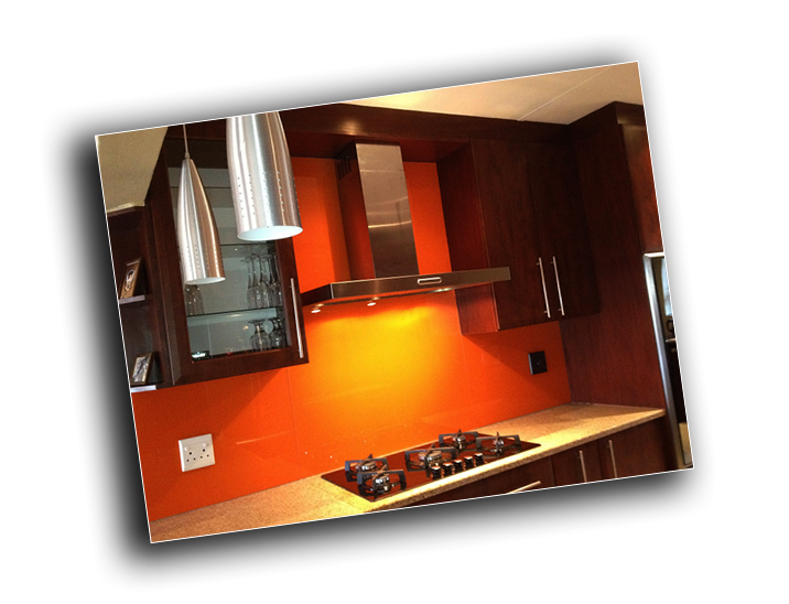 Home 26 splashback back painted